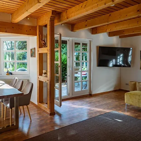 Appartement Reetdachfachwerkvilla Am Wiesengrund